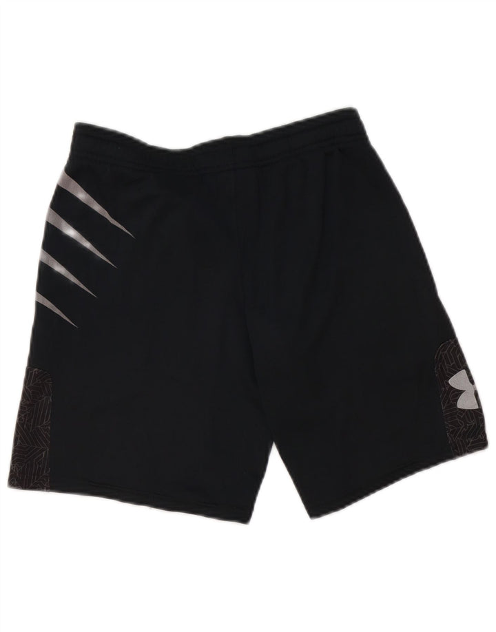 Pantaloncini sportivi UNDER ARMOUR da bambino 9-10 anni medio poliestere nero