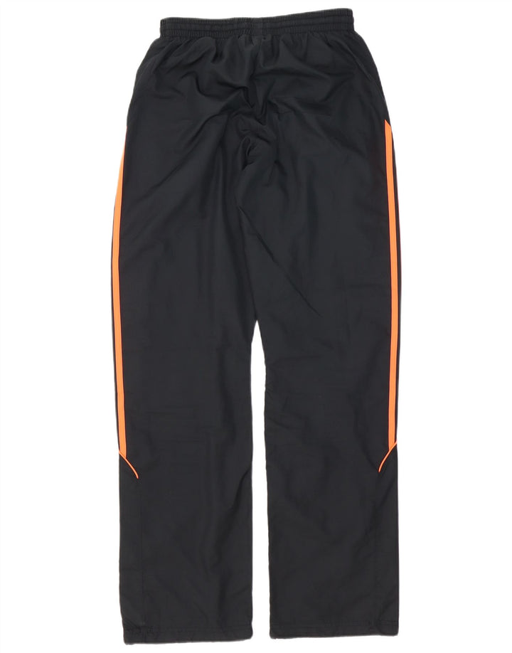 Pantaloni della tuta da ragazzo Adidas 15-16 anni in poliestere nero