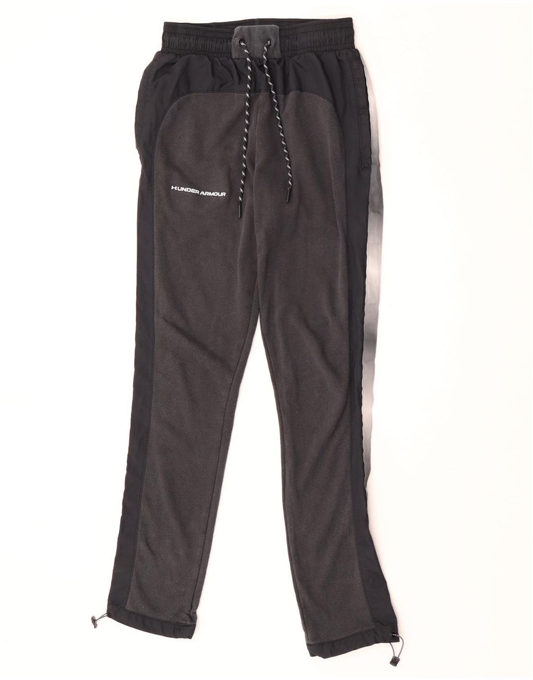Pantaloni da tuta da uomo Under Armour Small in cotone color block grigio