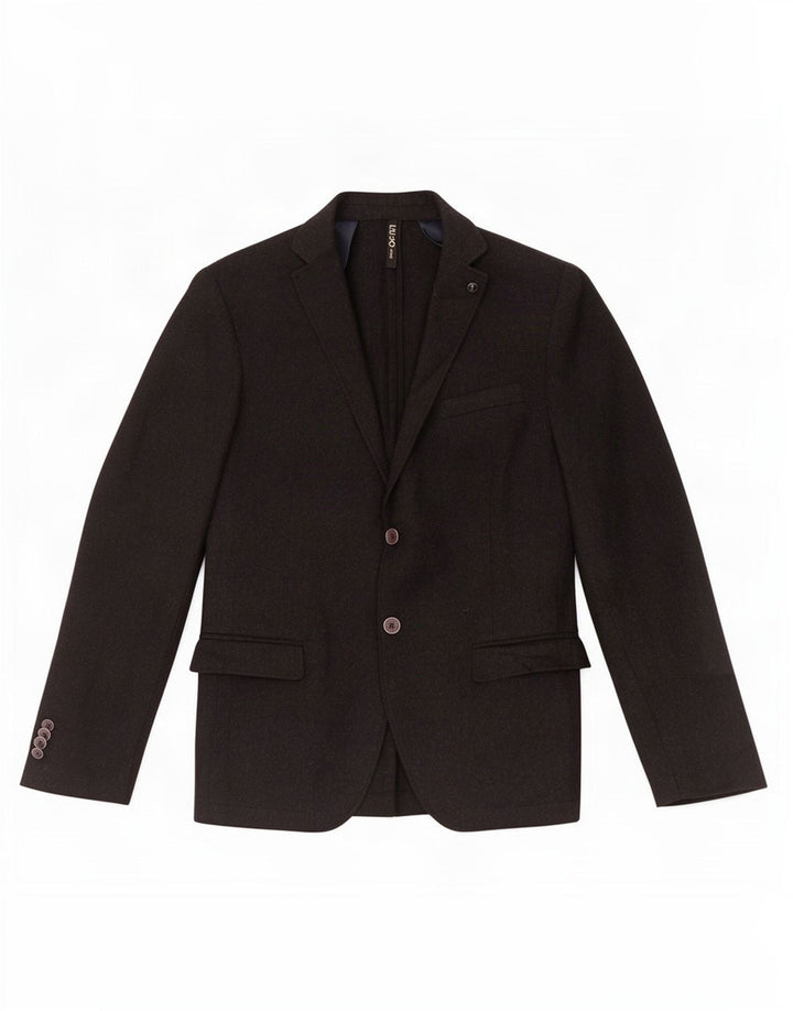 Giacca Blazer 2 Bottoni Liu Jo Uomo IT 50 Large Nero Poliestere