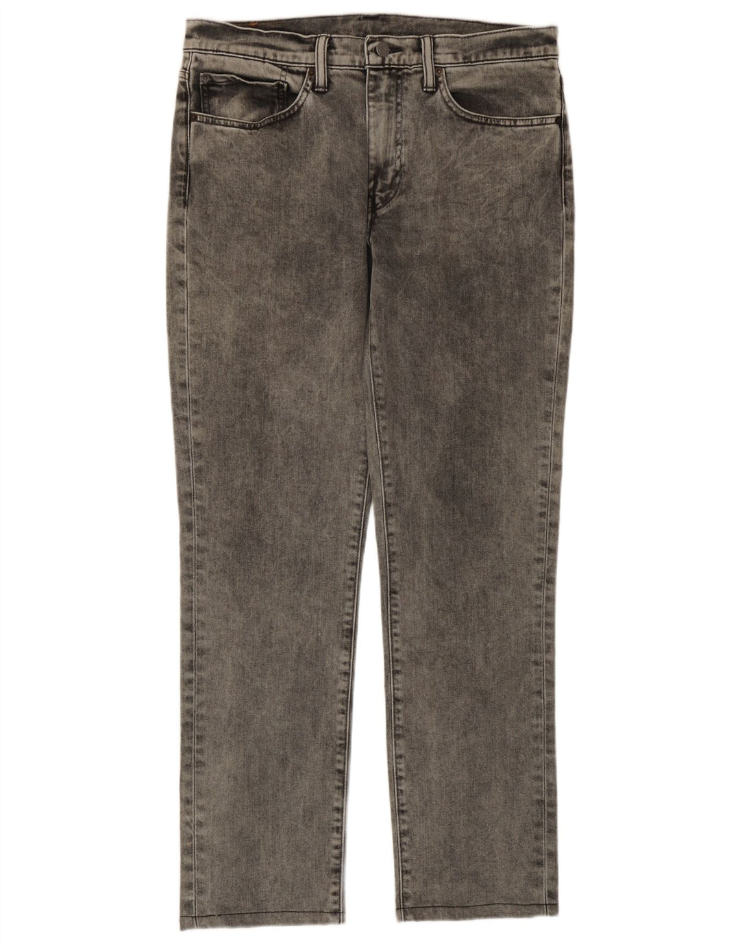 Levi's Uomo 511 Slim Jeans W34 L31 Cotone Grigio