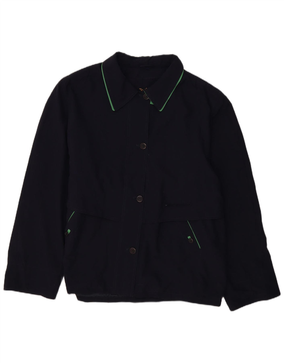 Giubbotto bomber oversize da donna BIAGGINI IT 50 XL poliestere blu navy