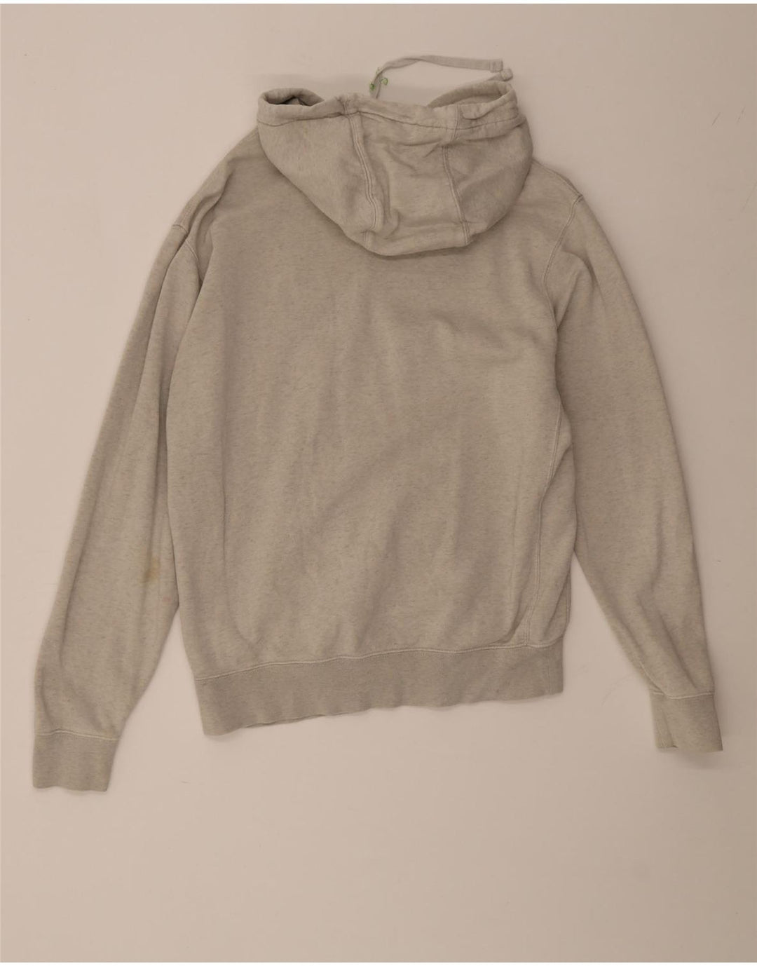 Felpa con cappuccio grafica Nike da uomo piccola in cotone grigio