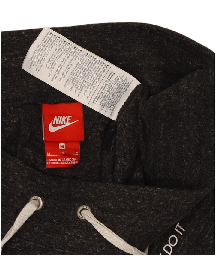 Pantaloncini sportivi da donna Nike UK 12 cotone screziato grigio medio