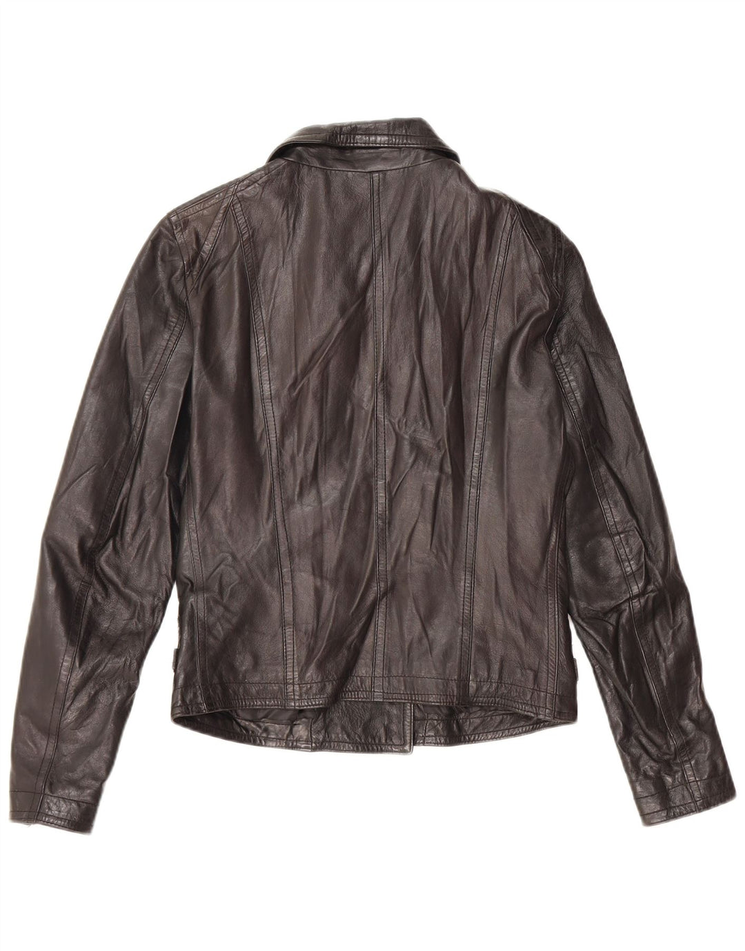 Giacca da motociclista in pelle da donna Bayside IT 44 media pelle nera