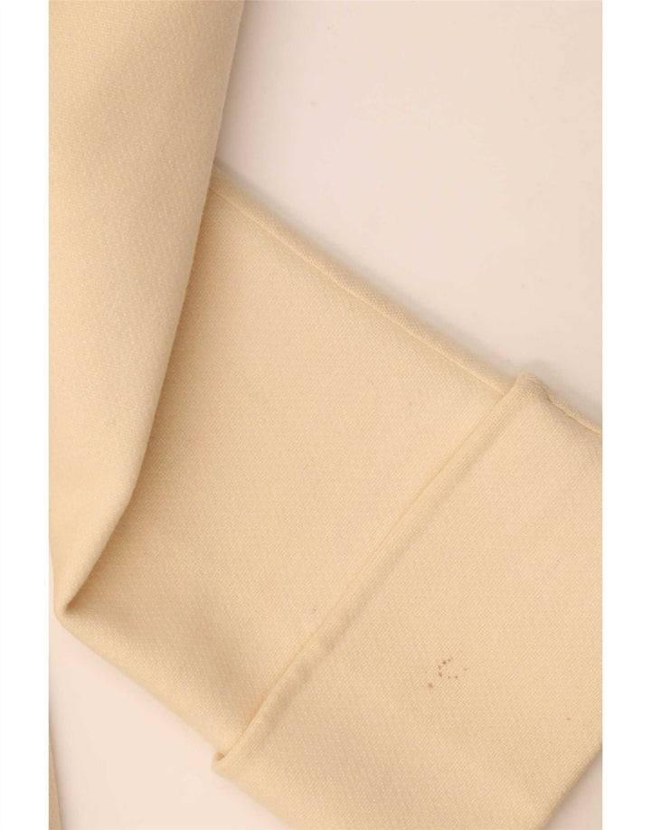 Cappotto vintage da donna UK 10 piccolo beige