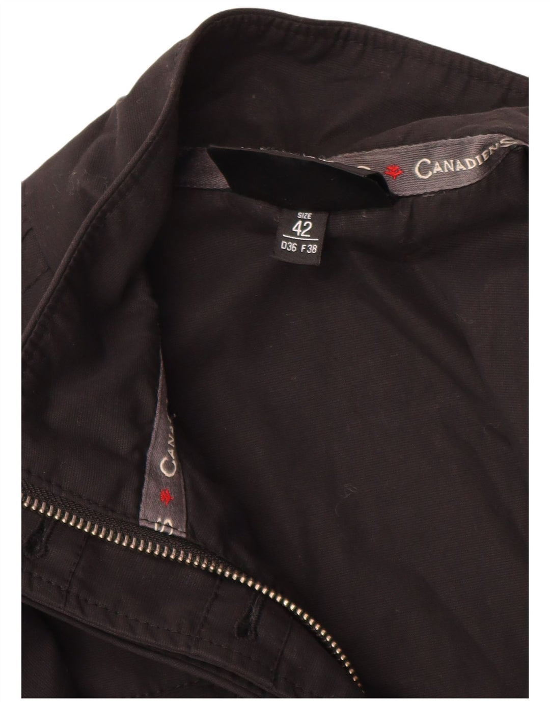 Giacca utility da donna Canadiens IT 42 cotone nero medio