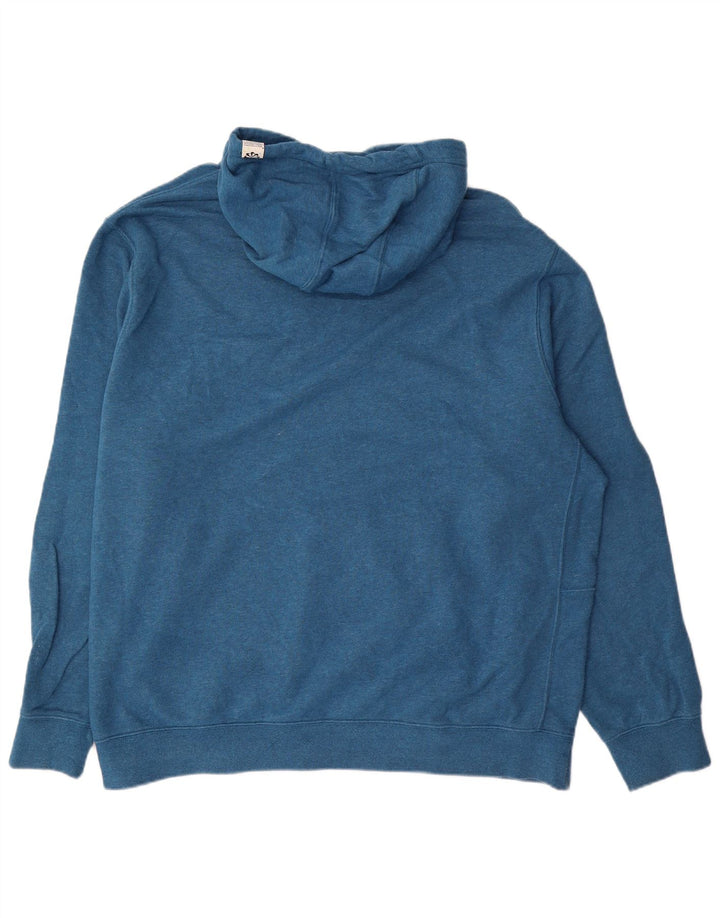 Felpa con cappuccio da uomo Nike 2XL cotone blu