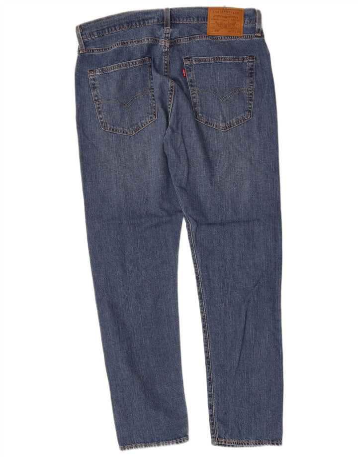 Jeans Levi's Uomo 512 Slim Tapered W33 L30 Cotone Blu