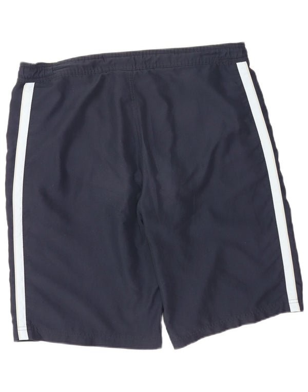 Pantaloncini sportivi grafici da uomo Champion XL poliestere blu navy