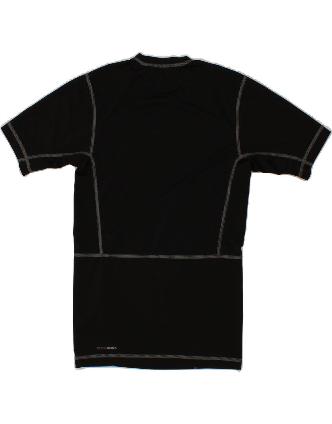REEBOK Womens T-Shirt Top UK 12 Medium Black Polyester Vintage Reebok and Second-Hand Reebok from Messina Hembry 