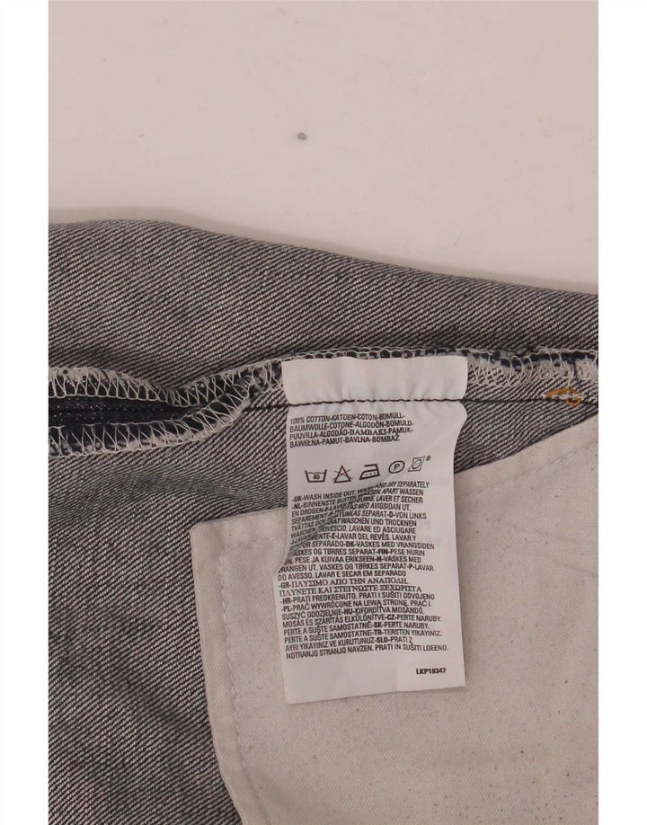 Jeans dritti tagliati da uomo Levi's W31 L25 cotone blu navy