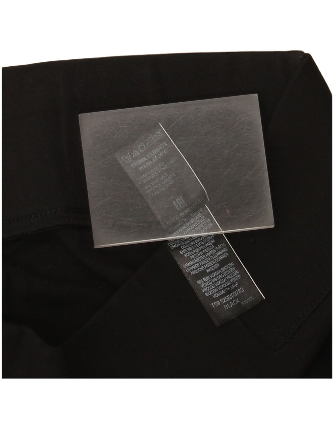 Pantaloni corti slim da donna Marks & Spencer UK 12 medi W30 L25 neri