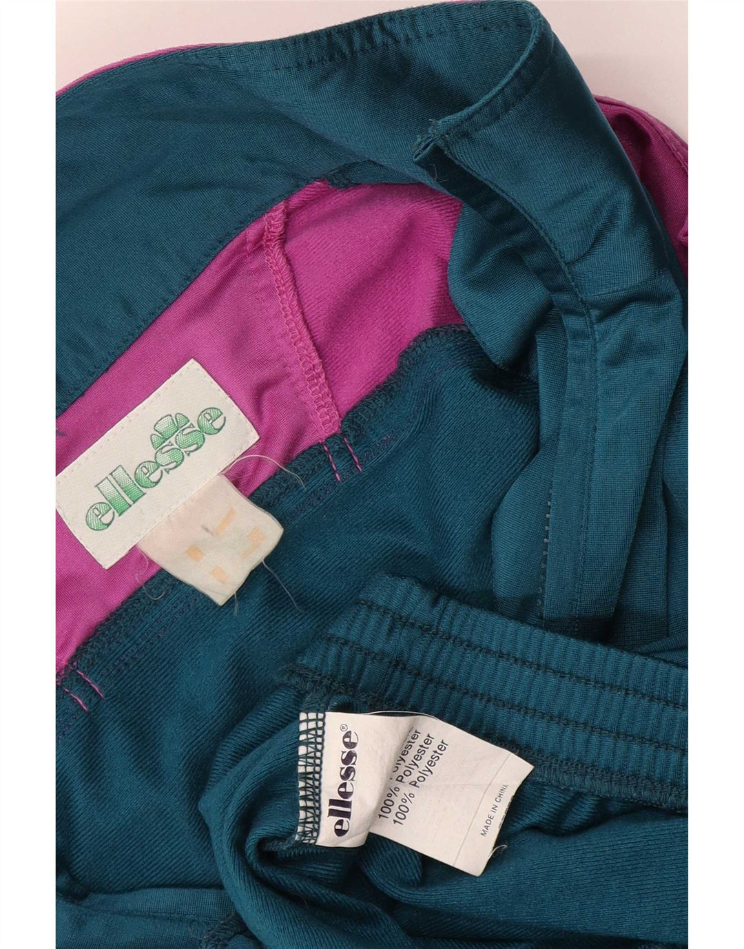 Giacca da ginnastica da uomo Ellesse, grande, in poliestere color block blu