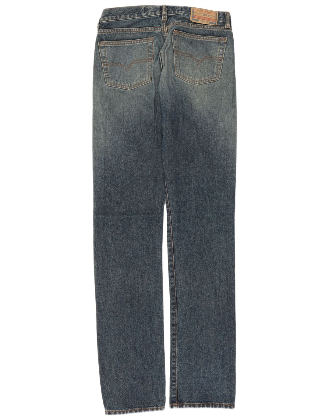 Jeans dritti da donna Diesel W26 L34 cotone blu