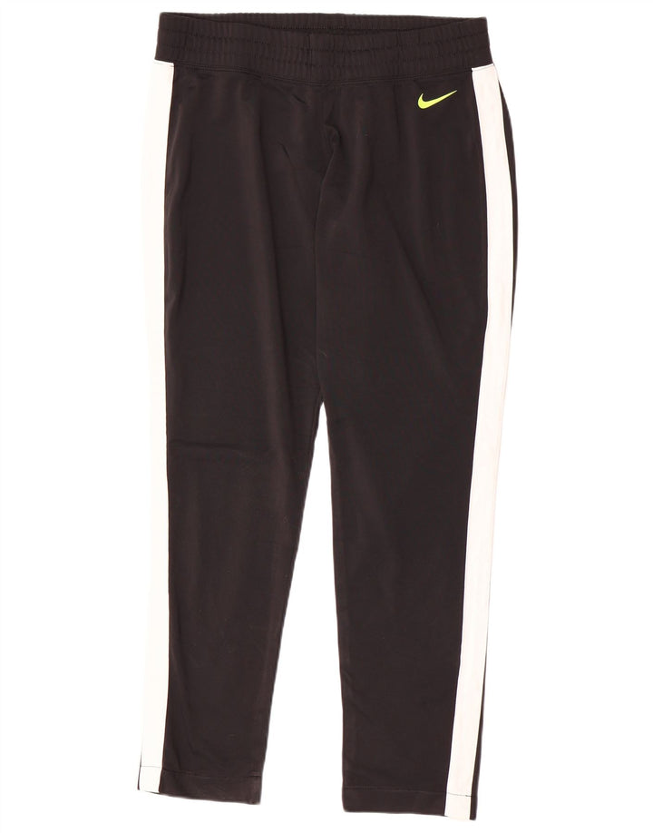 Pantaloni da tuta da donna NIKE UK 14 poliestere color block medio nero