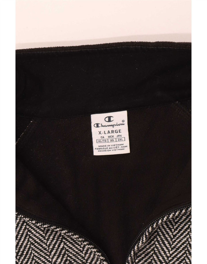 Giubbotto bomber da donna Champion UK 18 XL Nero a spina di pesce