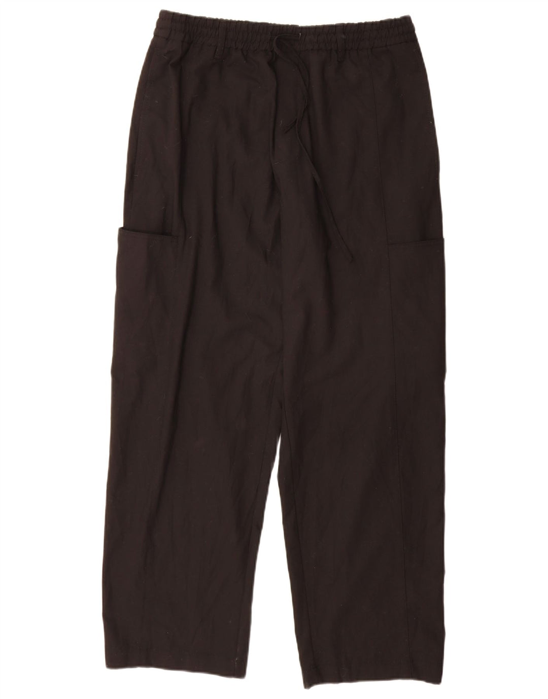 Pantaloni da tuta cargo Zara da uomo in poliestere nero medio