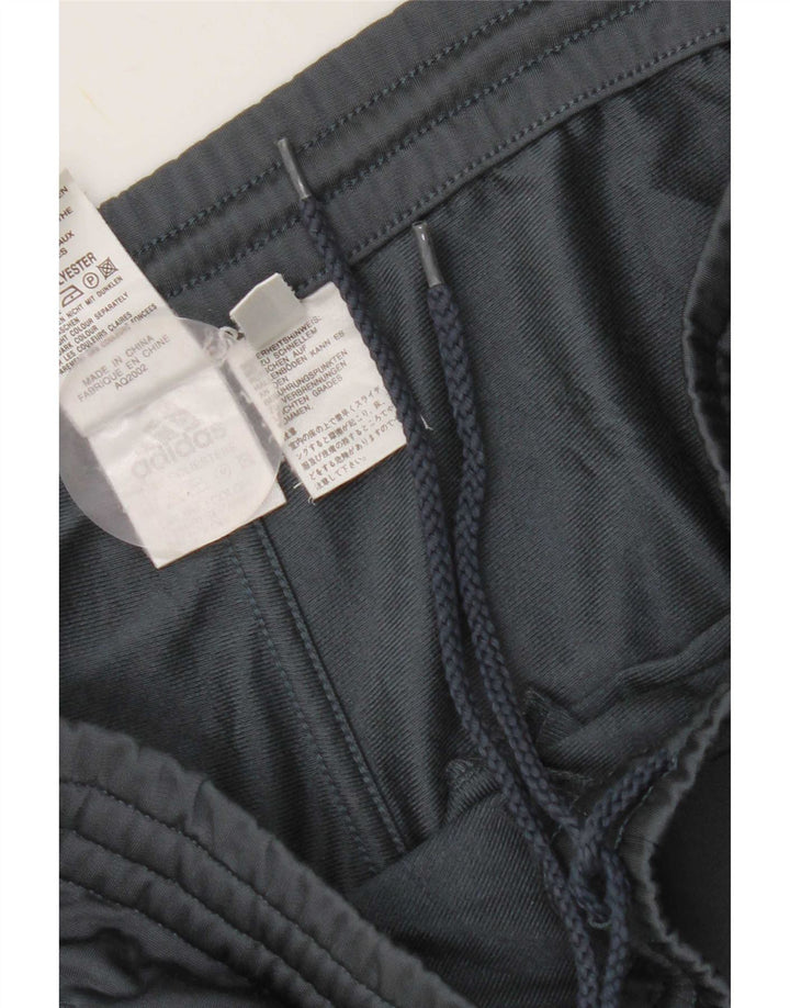 Pantaloni da tuta da uomo Adidas UK 42/44 Large Grigio Poliestere