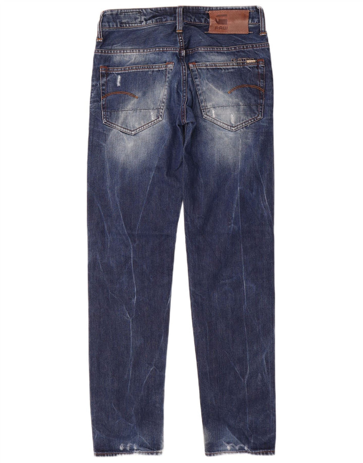 Jeans slim da uomo G-Star 3301 W28 L32 cotone blu