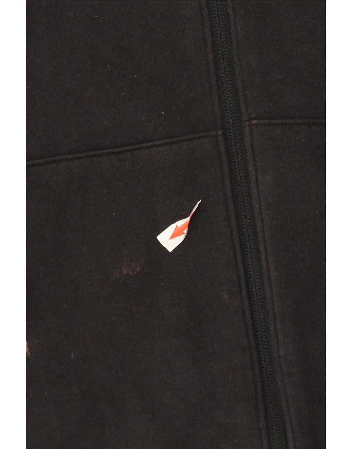 Felpa con cappuccio e zip Under Armour da uomo Cold Gear in cotone nero medio