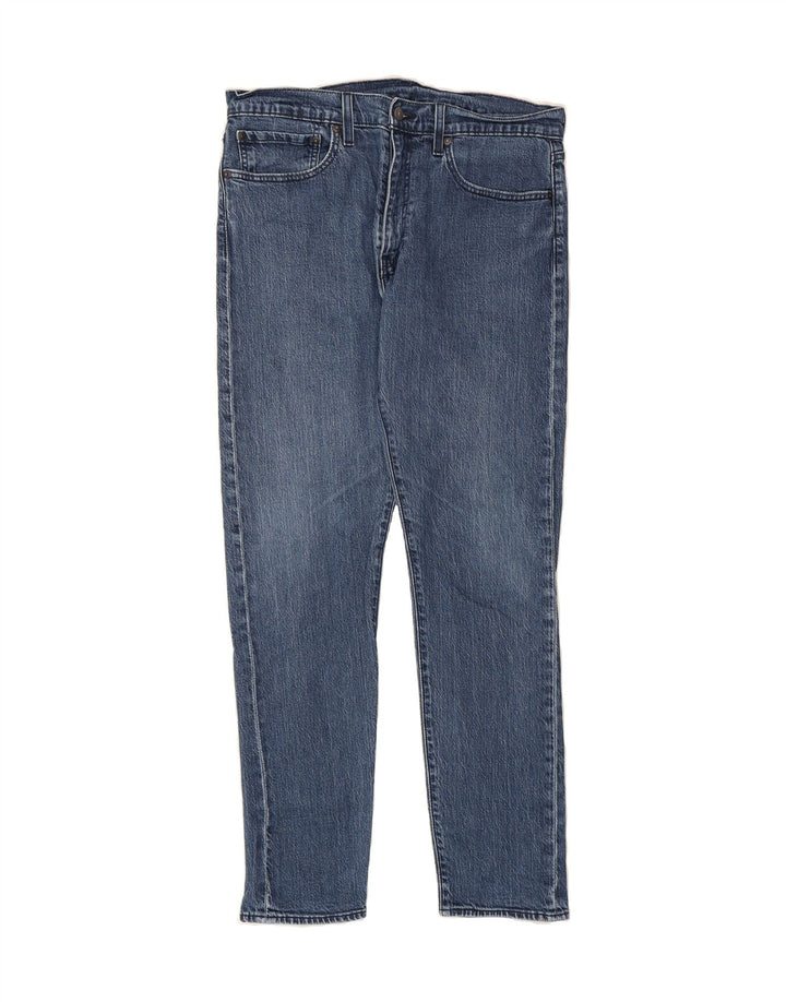 LEVI'S Mens Slim Jeans  W34 L32 Blue Cotton Vintage Levi's and Second-Hand Levi's from Messina Hembry 