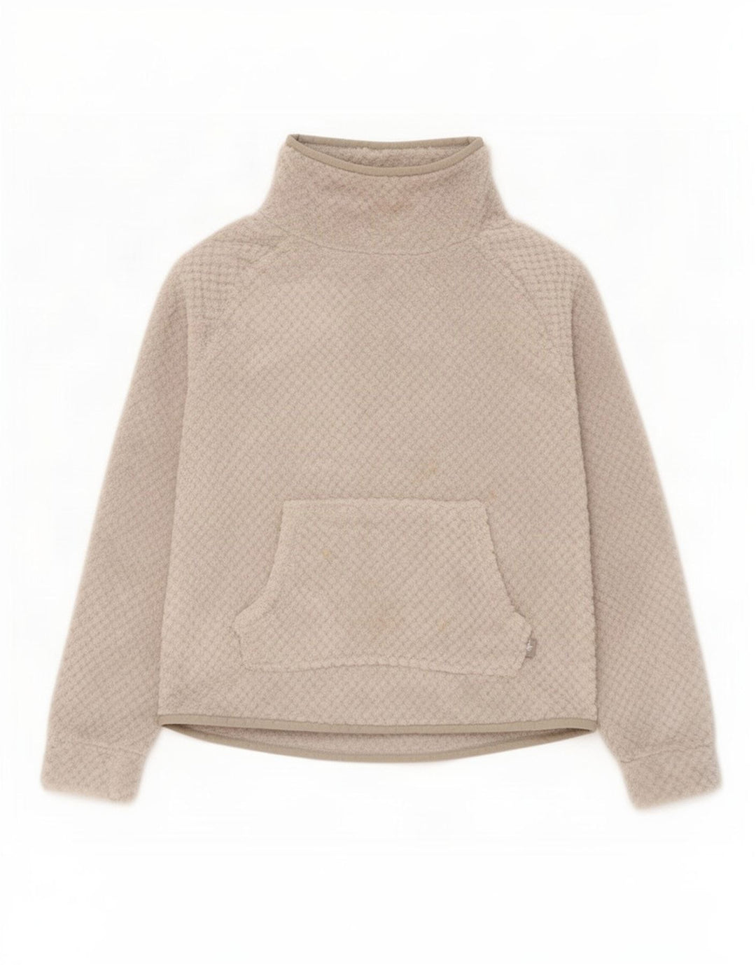 Maglione in pile oversize da donna Weird Fish UK 10 piccolo poliestere grigio