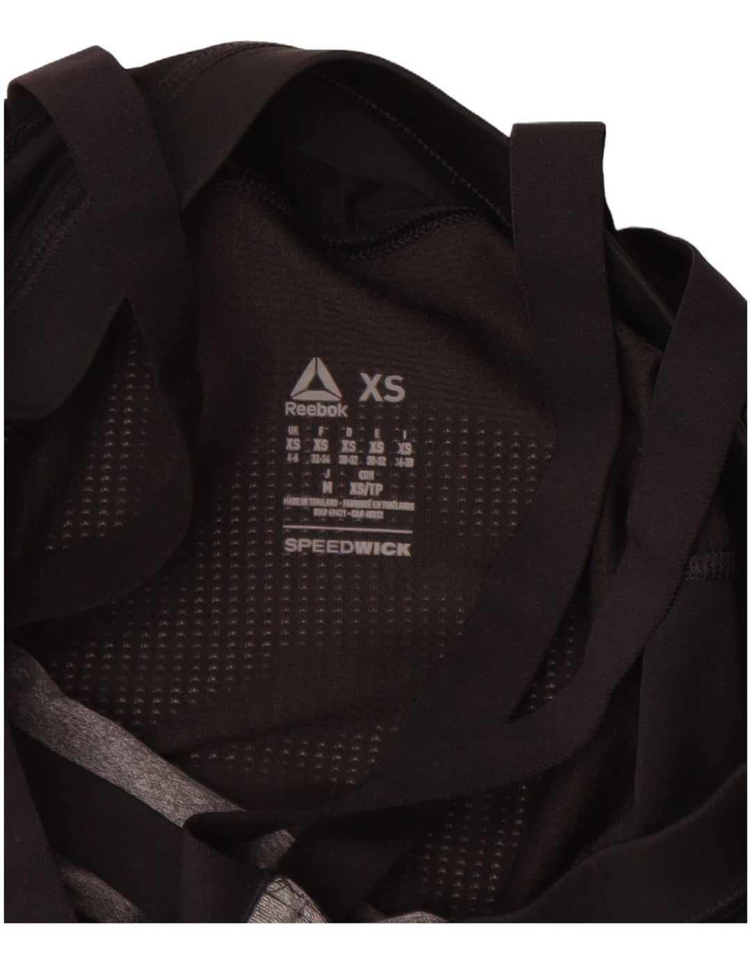 REEBOK Canotta grafica da donna Les Mills UK 4/6 XS Grigio Colourblock