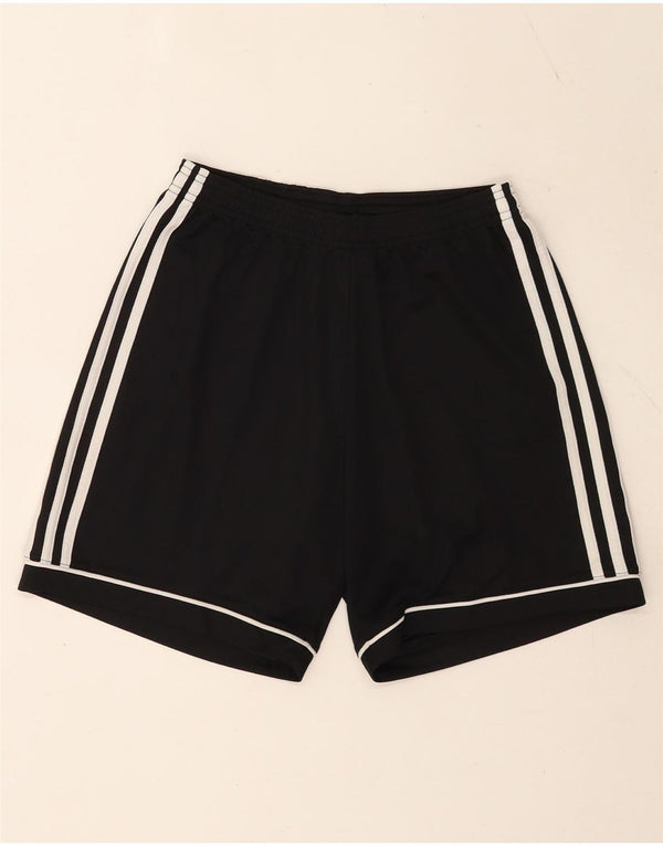 Pantaloncini sportivi Adidas Climalite da uomo piccoli in poliestere nero