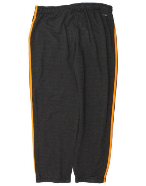 Pantaloni da tuta Adidas Climalite da uomo XL poliestere grigio