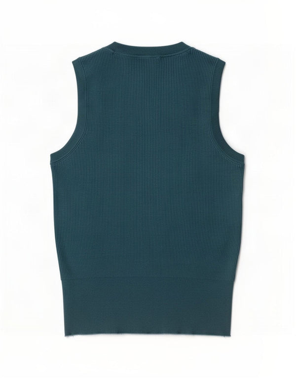Canotta da donna Marks & Spencer UK 16 grande in viscosa blu