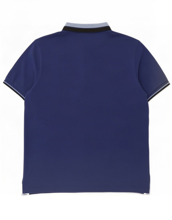 Polo da uomo slim fit Fred Perry XL in cotone blu navy