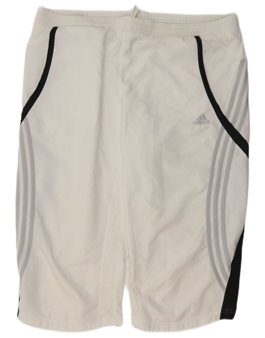 Pantaloncini sportivi Adidas Climacool Bermuda da uomo XL Poliestere color block bianco