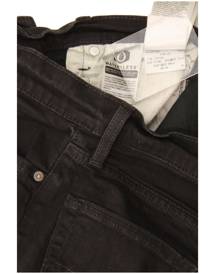Jeans skinny da donna Levi's W28 L32 cotone nero
