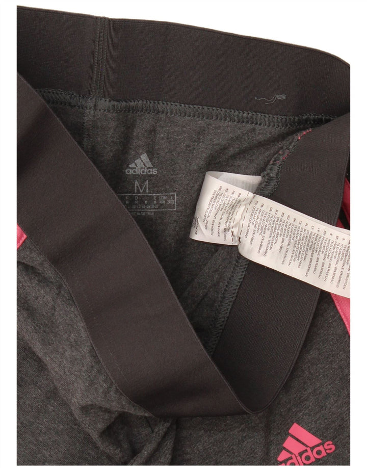 Leggings Adidas da donna UK 12/14 Cotone grigio medio