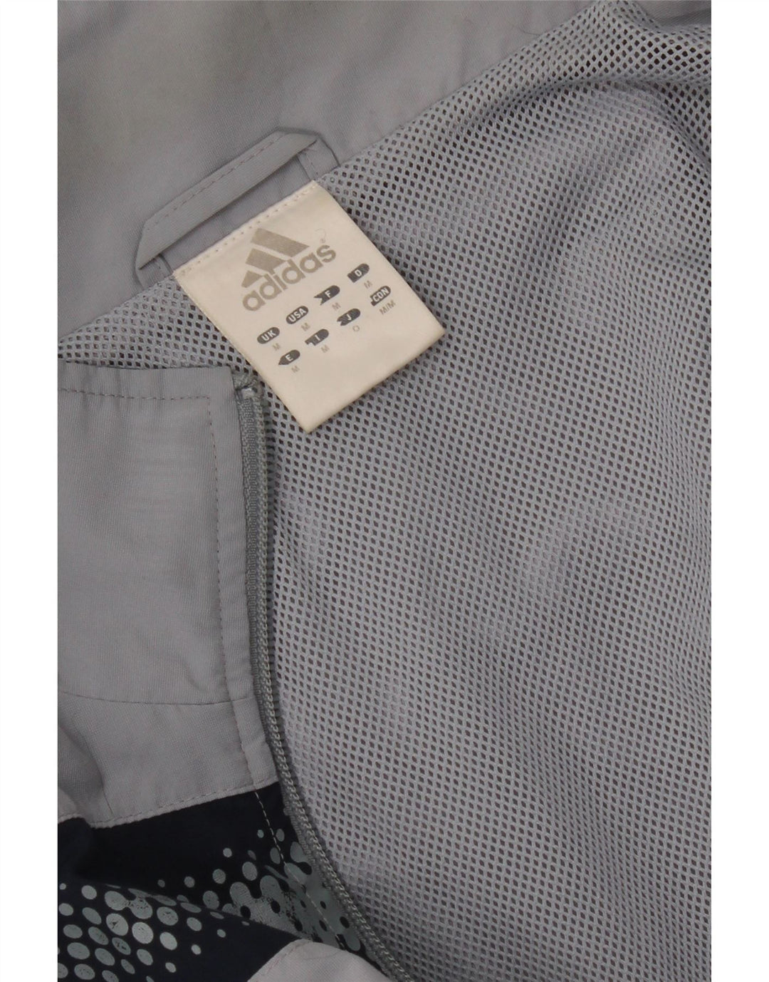 Giacca da ginnastica da uomo Adidas Top Jacket grigio medio color block