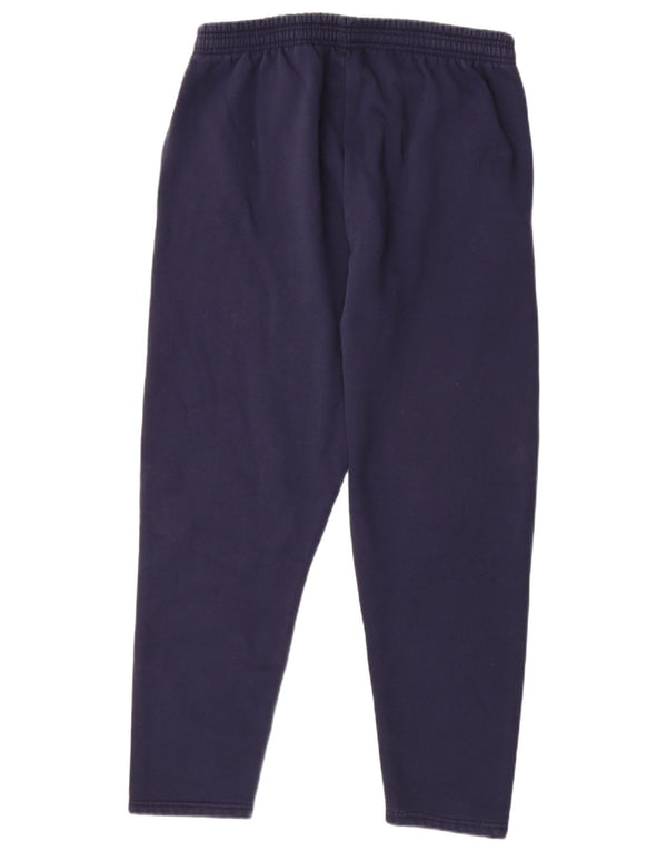 Pantaloni da tuta da uomo HUMMEL grandi in cotone blu navy