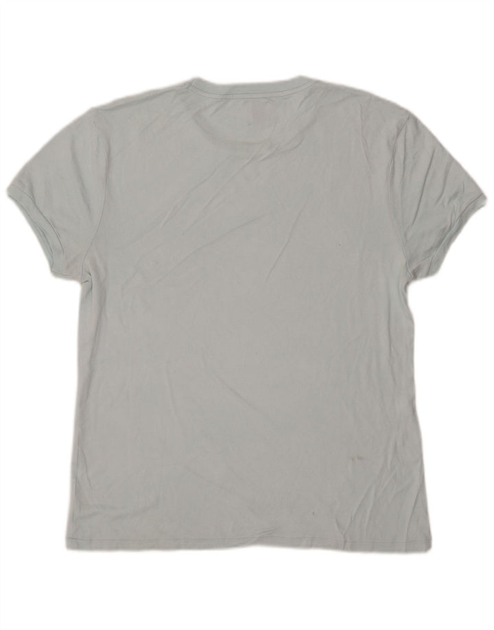 T-shirt Zara da uomo grande grande blu