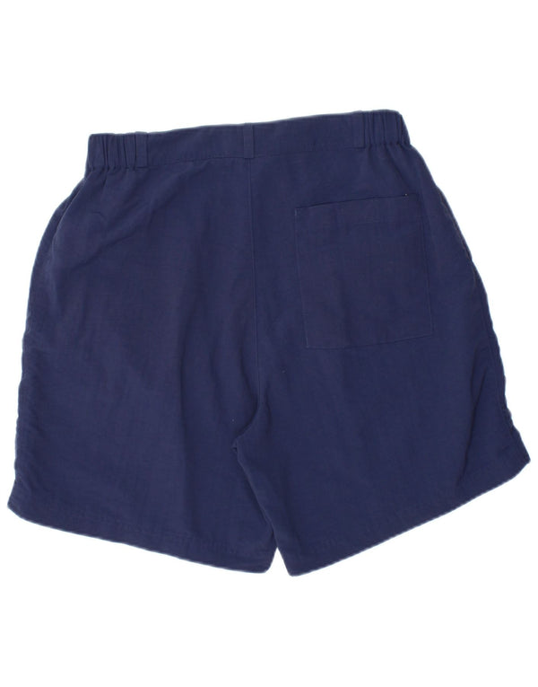 Pantaloncini chino ASICS da donna medi W28 blu navy in poliammide