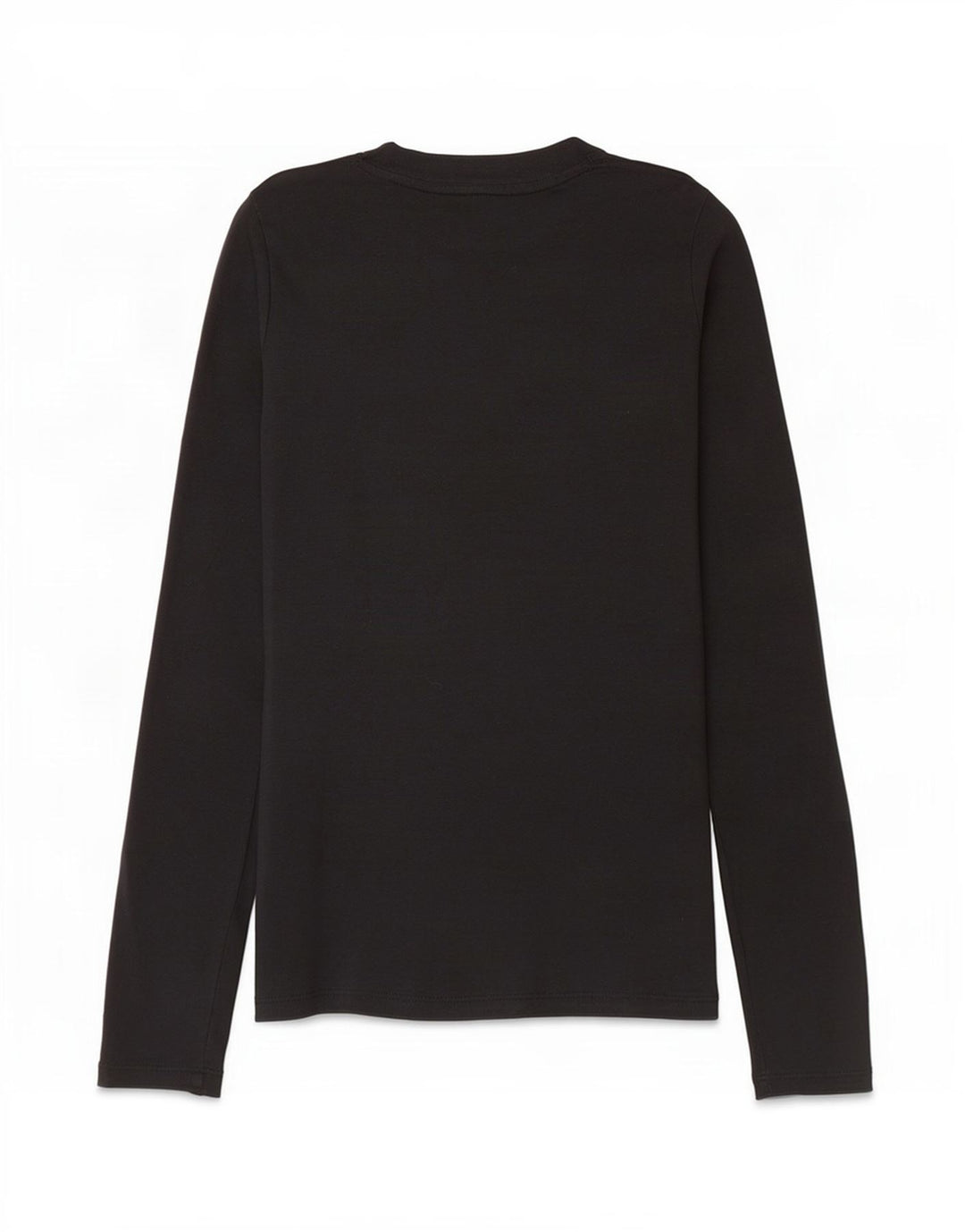 Levi's Top da donna a maniche lunghe UK 10 piccolo in cotone nero