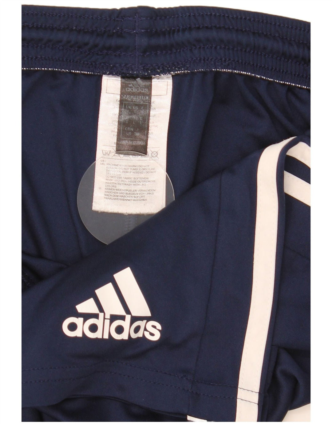 Pantaloncini sportivi Adidas Aeroready da uomo di grandi dimensioni in poliestere blu navy