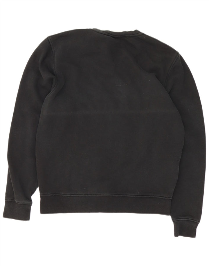 Felpa da uomo Lacoste maglione taglia 3 piccola in cotone nero