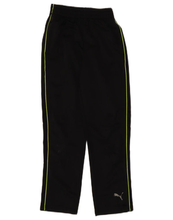 Pantaloni della tuta da ragazzo Puma 7-8 anni Poliestere color block medio nero