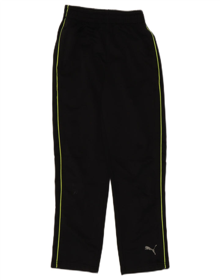 Pantaloni della tuta da ragazzo Puma 7-8 anni Poliestere color block medio nero