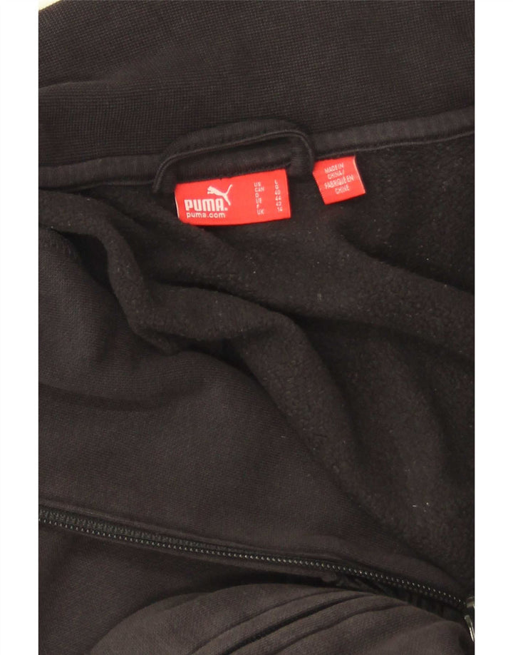 Giacca da tuta grafica da donna Puma UK 14 grande nera