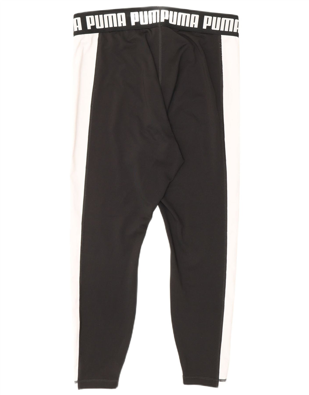 Leggings grafici da donna Puma UK 16 grandi sportivi in poliestere nero