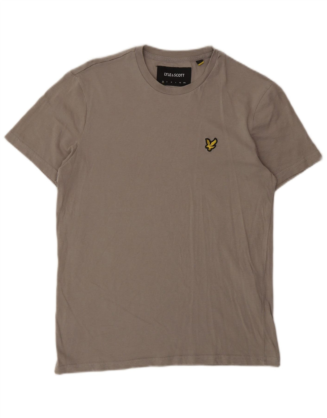 T-shirt da uomo Lyle & Scott Top XS in cotone grigio