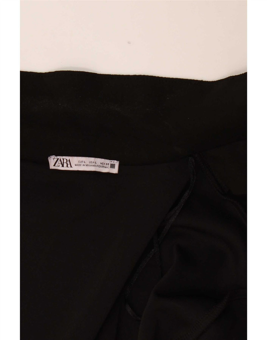 Cappotto aperto da donna Zara UK 16 grande nero