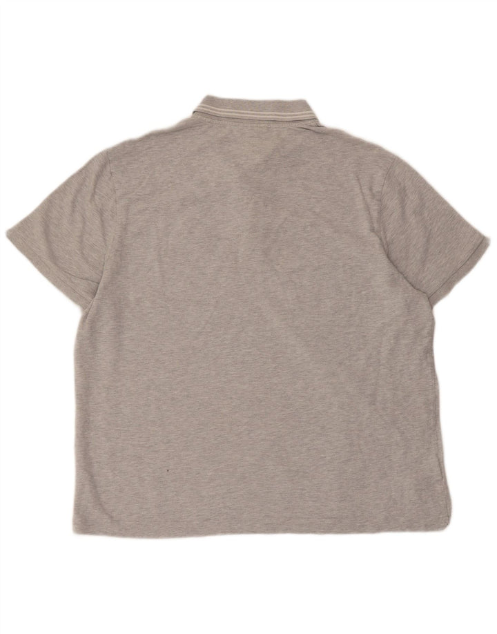 Polo da uomo Lacoste taglia 7 2XL cotone grigio