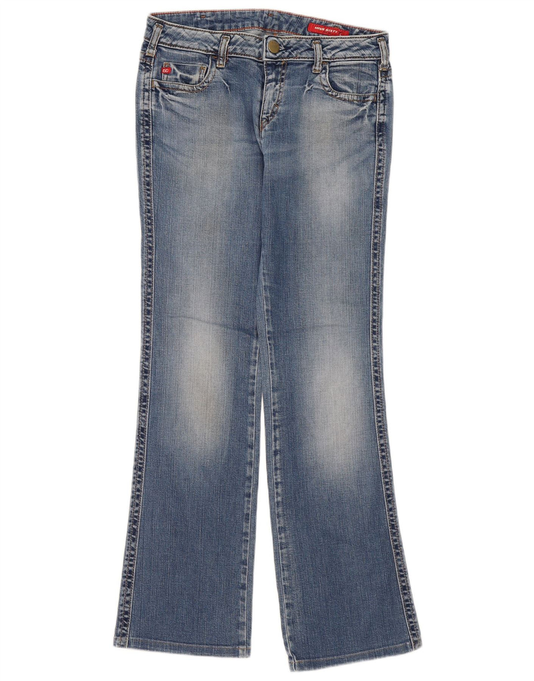 Jeans bootcut da donna Miss Sixty Mary J W31 L33 cotone blu